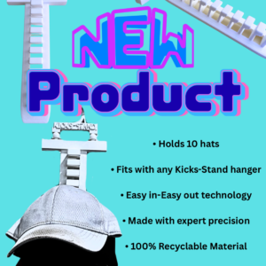 Kicks-Stand™ Hat Hanger - Image 3